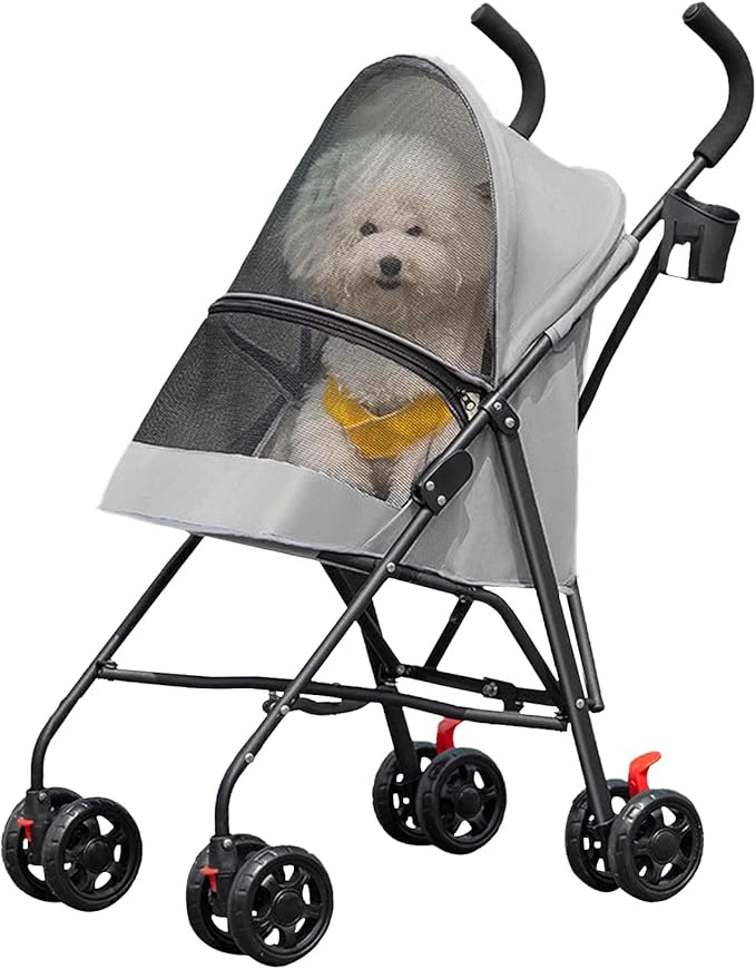 PupiGo™ – składany wózek parasolkowy dla psa i kota 1