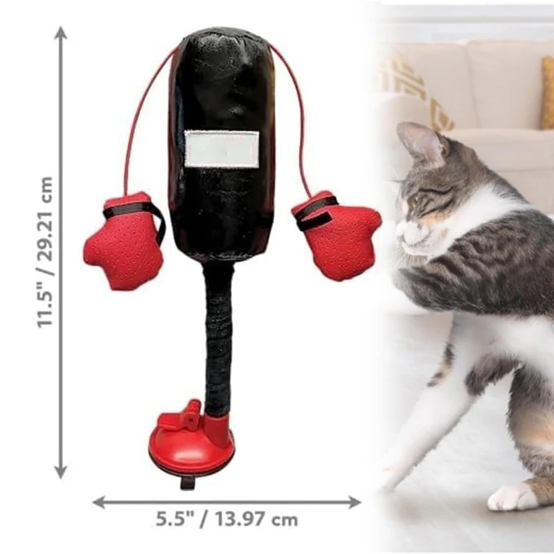 KociBokser™ – proste i zapadające w pamięć, idealne dla zabawki bokserskiej 🥊🐾 1